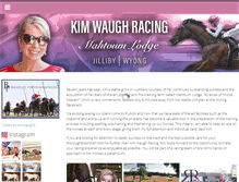 Tablet Screenshot of kimwaugh.com.au